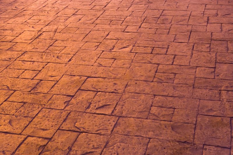 Stamped Overlay Installation in Corpus Christi, TX