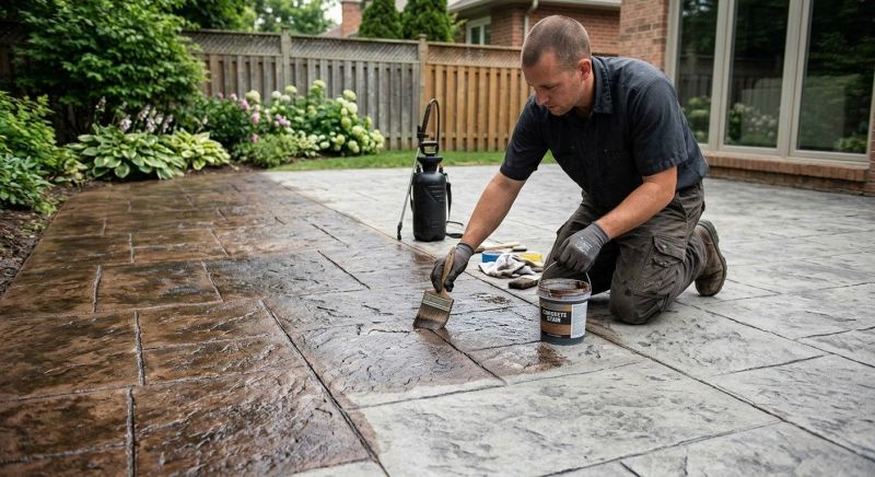 Concrete Staining Service in Corpus Christi, TX