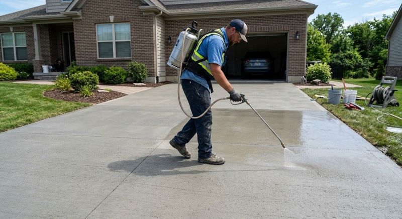 Driveway Refinishing in Dallas, TX