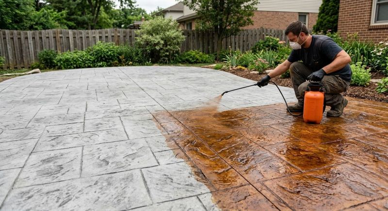 Garage Concrete Finishing in Fort Worth, TX