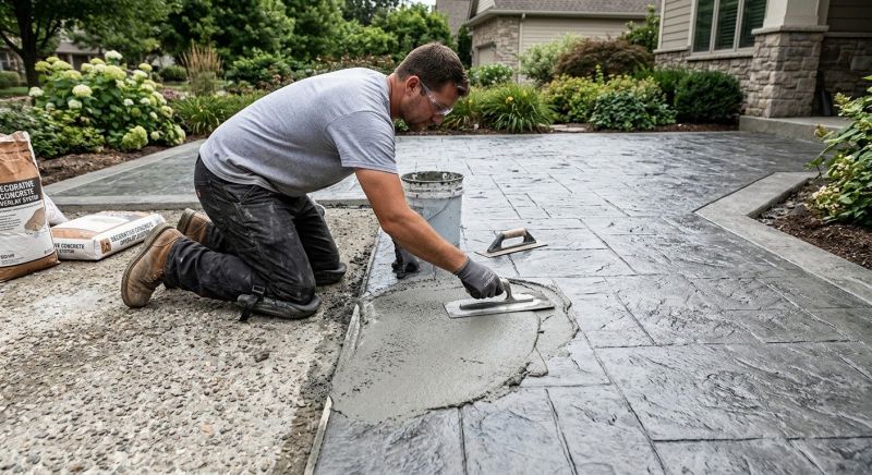 Overlay Installation in Corpus Christi, TX
