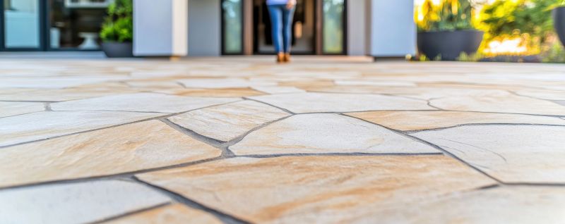 Stamped Concrete Installation in Fort Worth, TX