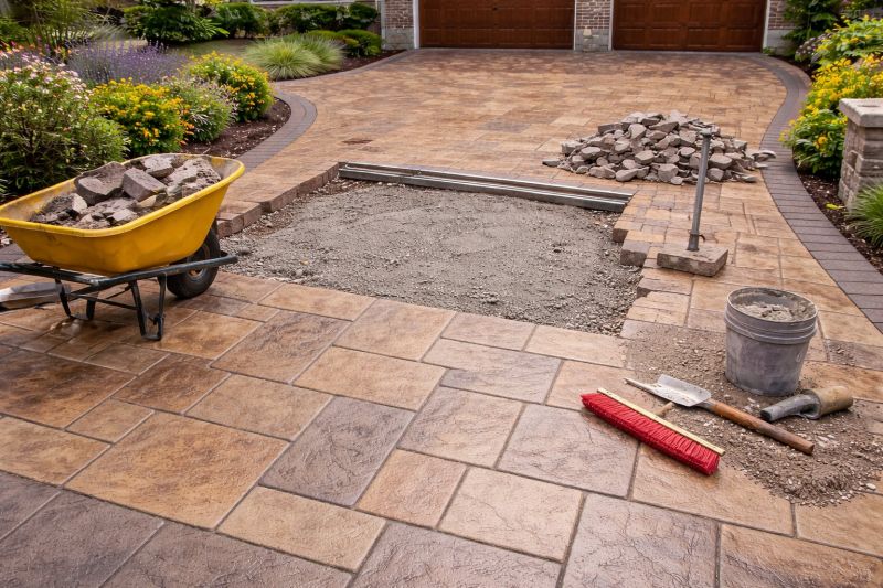 Stamped Concrete Replacement in Corpus Christi, TX
