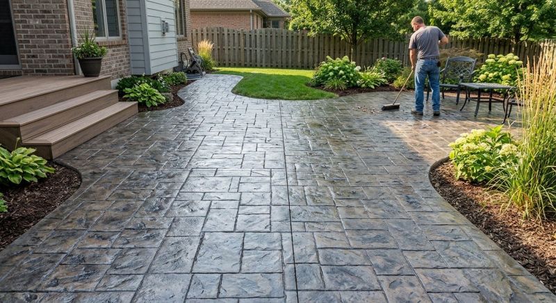Stamped Concrete Service in Fort Worth, TX