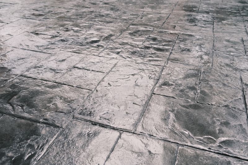 Textured Concrete Installation in Fort Worth, TX