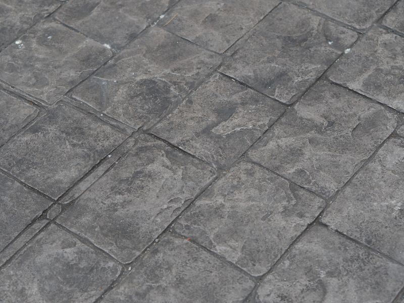 Textured Concrete Installation in Fort Worth, TX